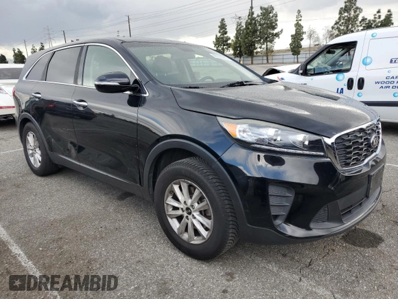 2019 Kia Sorento LX with VIN 5XYPG4A36KG568194, listed as a Copart auction lot 48190995 with 108,150 mi miles and Salvage Title. Bid and sale history available at carsss.com. Image 4.