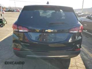 2024 Chevrolet Equinox LT with VIN 3GNAXKEG1RL105820, listed as a Copart auction lot 82586604 with 54,126 mi miles and Salvage Title. Bid and sale history available at DreamBid. Image 6.