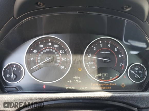 2016 BMW 4 Series 428i z VIN WBA3N7C54GK226794, wystawiony jako Copart lot #47178735 z przebiegiem 112 570 mil mil oraz Szkoda całkowita • Salvage title. Historia ofert i sprzedaży dostępna na DreamBid. Obrazek 9.