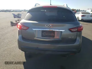 2013 Infiniti FX with VIN JN8CS1MU9DM141789, listed as a Copart auction lot 75931563 with 159,869 mi miles and Salvage title. Bid and sale history available at DreamBid. Image 6.