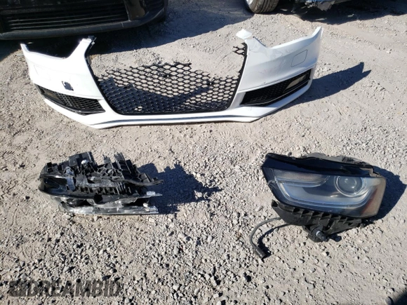 2016 Audi A4 Premium with VIN WAUAFAFLXGN017859, listed as a Copart auction lot 89310785 with 108,113 mi miles and Salvage Title. Bid and sale history available at carsss.com. Image 12.
