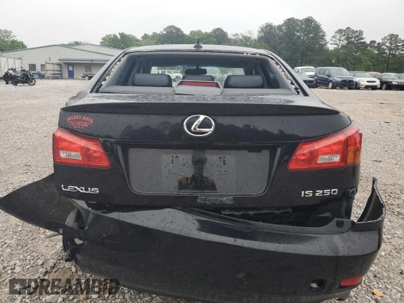 2007 Lexus IS 250 z VIN JTHBK262072029227, wystawiony jako Copart lot #51667495 z przebiegiem 194 727 mil mil oraz Szkoda całkowita • Salvage title. Historia ofert i sprzedaży dostępna na DreamBid. Obrazek 6.