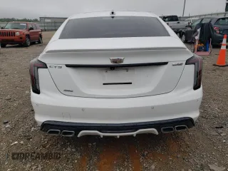 2020 Cadillac CT5 V-Series with VIN 1G6DV5RW3L0136282, listed as a Copart auction lot 60639485 with 47,882 mi miles and Salvage title. Bid and sale history available at DreamBid. Image 6.