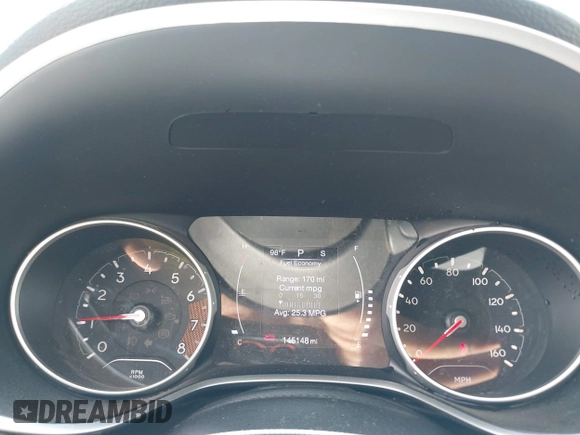 2018 Jeep Compass Sport z VIN 3C4NJCAB6JT487634, wystawiony jako IAAI lot #42405806 z przebiegiem 145 148 mil mil oraz . Historia ofert i sprzedaży dostępna na DreamBid. Obrazek 7.