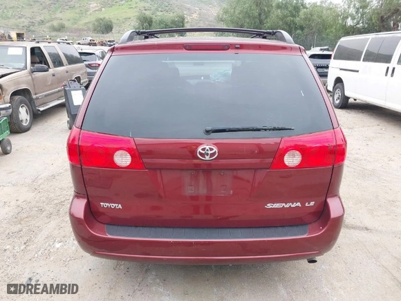 2009 Toyota Sienna CE with VIN 5TDZK23C69S254244, listed as a IAAI auction lot 41888678 with 208,622 mi miles. Bid and sale history available at carsss.com. Image 16.