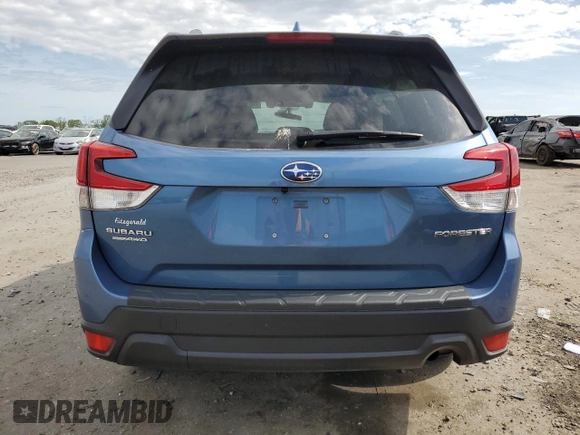 2021 Subaru Forester Premium with VIN JF2SKAFC5MH493077, listed as a Copart auction lot 55072795 with 132,719 mi miles and Salvage title. Bid and sale history available at DreamBid. Image 6.