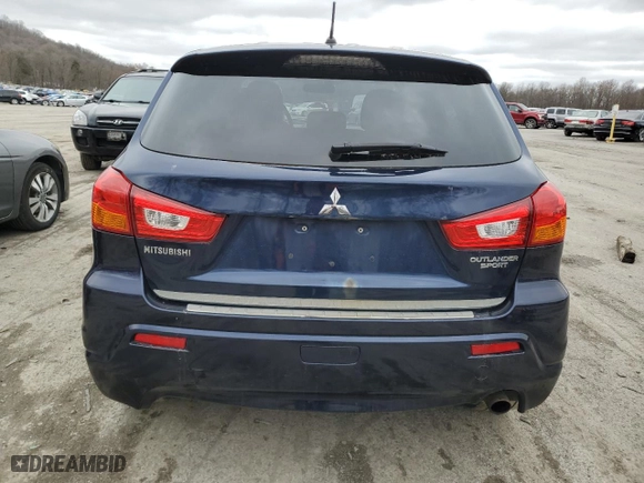 2011 Mitsubishi Outlander Sport SE with VIN JA4AR4AU9BZ017360, listed as a Copart auction lot 49555765 with 114,491 mi miles and Clean Title. Bid and sale history available at carsss.com. Image 6.