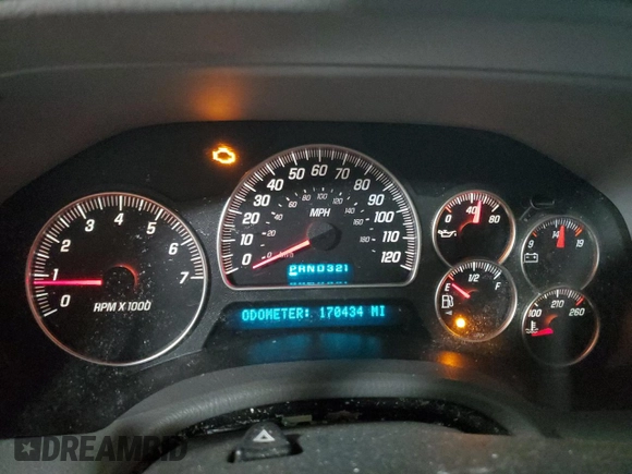 2005 GMC Envoy SLT z VIN 1GKDT13S652287033, wystawiony jako Copart lot #52508925 z przebiegiem 170 434 mil mil oraz Szkoda całkowita • Salvage title. Historia ofert i sprzedaży dostępna na DreamBid. Obrazek 9.