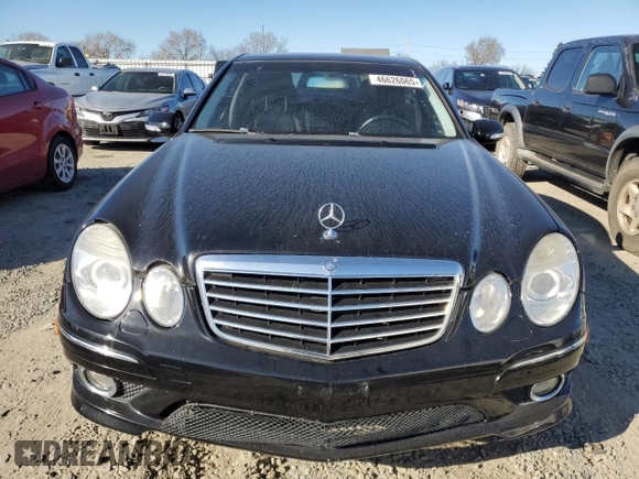 2009 Mercedes-Benz E-Class Luxury 3.5L with VIN WDBUF56X59B363055, listed as a Copart auction lot 46626065 with 68,269 mi miles and Salvage Title. Bid and sale history available at carsss.com. Image 5.