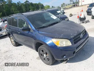 2007 Toyota RAV4 with VIN JTMBD33V775088452, listed as a IAAI auction lot 42036282 with 1 mi miles. Bid and sale history available at carsss.com. Image 1.