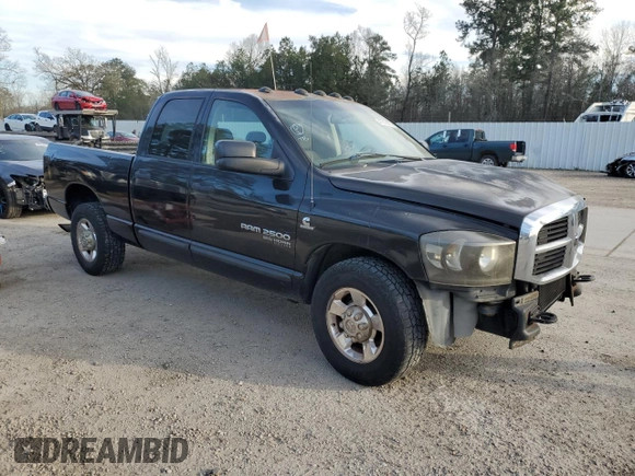 2006 Dodge Ram 2500 SLT with VIN 3D7KR28C56G236193, listed as a Copart auction lot 47048975 with 300,332 mi miles and Salvage Title. Bid and sale history available at carsss.com. Image 4.