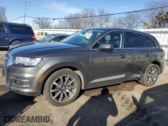 2019 Audi Q7 Premium Plus z VIN WA1LAAF73KD026327, wystawiony jako Copart lot #46642965 z przebiegiem 91 845 mil mil oraz Czysty tytuł • Clean title. Historia ofert i sprzedaży dostępna na DreamBid. Obrazek 1.