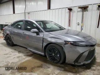2025 Toyota Camry LE with VIN 4T1DAACK4SU571256, listed as a Copart auction lot 50635155 with 11,185 mi miles and Salvage Title. Bid and sale history available at DreamBid. Image 4.