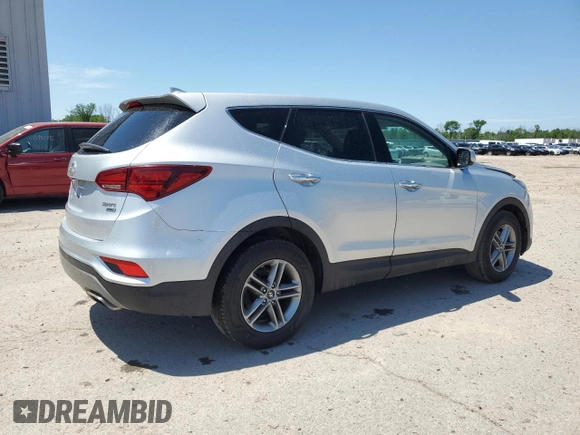 2017 Hyundai Santa Fe 2.4L with VIN 5XYZTDLB0HG466987, listed as a Copart auction lot 62330505 with 108,924 mi miles and Salvage title. Bid and sale history available at DreamBid. Image 3.