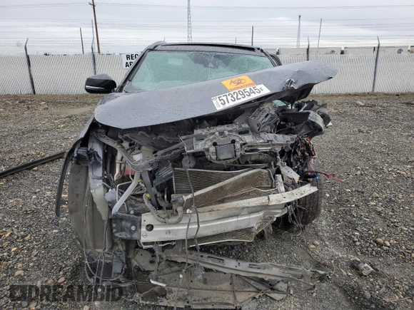 2019 Toyota RAV4 Hybrid XSE with VIN JTMEWRFV3KD517901, listed as a Copart auction lot 57329545 with Not provided miles and Salvage title. Bid and sale history available at DreamBid. Image 5.