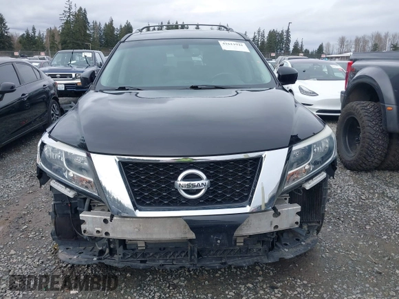 2014 Nissan Pathfinder SV with VIN 5N1AR2MN3EC665407, listed as a IAAI auction lot 41611941 with 94,894 mi miles. Bid and sale history available at carsss.com. Image 13.