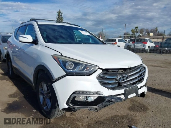2017 Hyundai Santa Fe 2.4L z VIN 5XYZU3LB7HG438756, wystawiony jako IAAI lot #41480791 z przebiegiem 138 392 mil mil oraz . Historia ofert i sprzedaży dostępna na DreamBid. Obrazek 1.