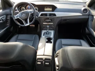 2013 Mercedes-Benz C 250 Sport with VIN WDDGF4HB7DG023661, listed as a Copart auction lot 55589635 with 122,889 mi miles and Clean Title. Bid and sale history available at carsss.com. Image 8.