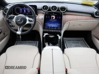 2023 Mercedes-Benz C 300 z VIN W1KAF4HB4PR119XXX, wystawiony jako Copart lot #60814005 z przebiegiem 281 mil mil oraz Czysty tytuł • Clean title. Historia ofert i sprzedaży dostępna na DreamBid. Obrazek 9.