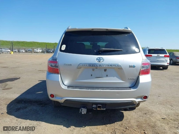 2008 Toyota Highlander Hybrid Limited with VIN JTEEW44AX82007693, listed as a IAAI auction lot 41765472 with 273,190 mi miles. Bid and sale history available at carsss.com. Image 16.