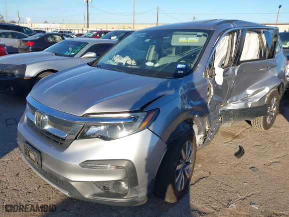 2019 Honda Pilot EX-L with VIN 5FNYF5H55KB044529, listed as a IAAI auction lot 41218846 with 49,435 mi miles. Bid and sale history available at carsss.com. Image 17.