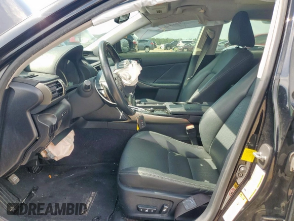 2014 Lexus IS 250 with VIN JTHBF1D29E5030695, listed as a Copart auction lot 61001615 with 98,269 mi miles and Salvage title. Bid and sale history available at DreamBid. Image 7.