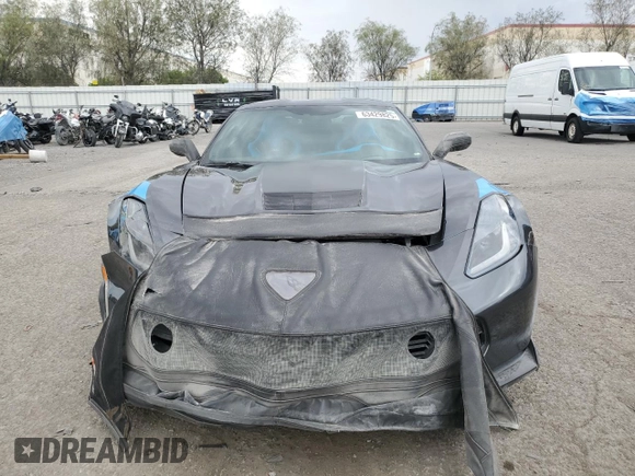 2017 Chevrolet Corvette with VIN 1G1Y12D78H5300542, listed as a Copart auction lot 63429825 with 77,784 mi miles and Salvage title. Bid and sale history available at DreamBid. Image 5.