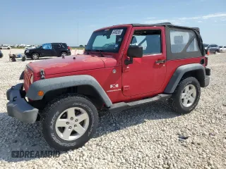 2007 Jeep Wrangler X with VIN 1J4FA24147L186974, listed as a Copart auction lot 54982285 with 198,493 mi miles and Clean title. Bid and sale history available at DreamBid. Image 1.