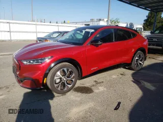 2023 Ford Mustang Mach-E Premium with VIN 3FMTK3SU5PMB06746, listed as a Copart auction lot 50544575 with 18,176 mi miles and Non Repairable. Bid and sale history available at DreamBid. Image 1.