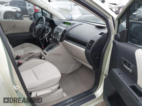 2008 Mazda 5 Sport with VIN JM1CR293080303089, listed as a IAAI auction lot 41434166 with 127,573 mi miles and . Bid and sale history available at carsss.com. Image 5.