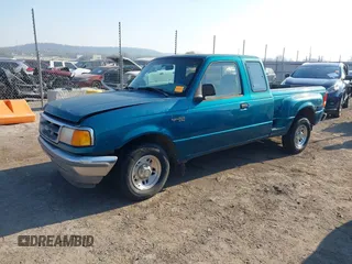 1997 Ford Ranger XL with VIN 1FTCR14A2VPA82467, listed as a IAAI auction lot 41871581 with 299,206 mi miles. Bid and sale history available at carsss.com. Image 20.