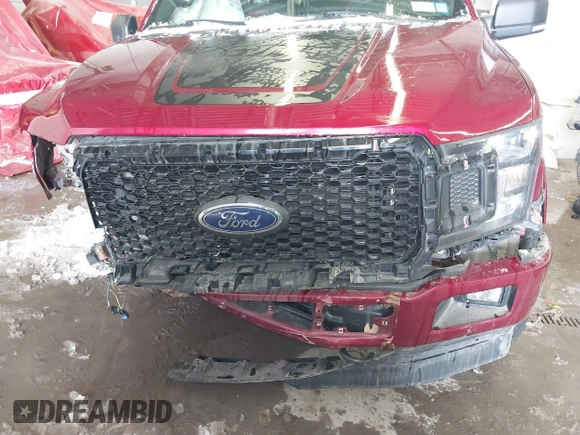 2019 Ford F-150 XL with VIN 1FTEW1EP4KFC74737, listed as a IAAI auction lot 41372054 with 76,916 mi miles and . Bid and sale history available at DreamBid. Image 13.