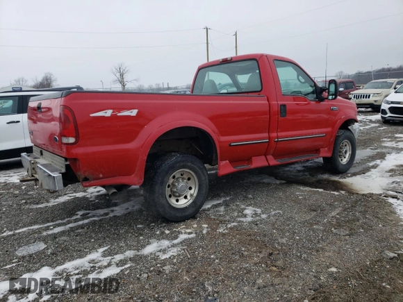 1999 Ford F-250 XL z VIN 1FTNF21L6XEA97484, wystawiony jako Copart lot #88649775 z przebiegiem 236 703 mil mil oraz Szkoda całkowita • Salvage title. Historia ofert i sprzedaży dostępna na DreamBid. Obrazek 3.