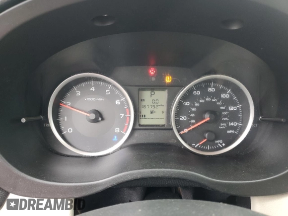 2013 Subaru Crosstrek Premium with VIN JF2GPAVC2D2897398, listed as a Copart auction lot 61415965 with 187,792 mi miles and Clean title. Bid and sale history available at DreamBid. Image 9.