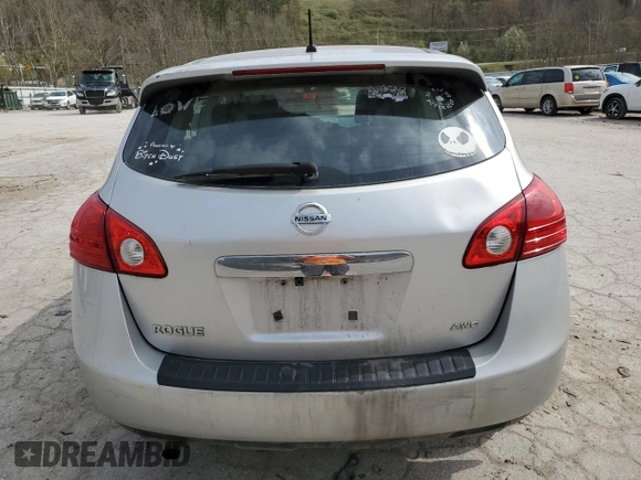 2013 Nissan Rogue S with VIN JN8AS5MV5DW616060, listed as a Copart auction lot 51220275 with 128,419 mi miles and Salvage Title. Bid and sale history available at DreamBid. Image 6.