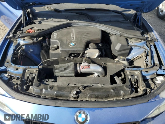2014 BMW 4 Series 428i with VIN WBA3N7C56EF718698, listed as a Copart auction lot 47436615 with 118,154 mi miles and Salvage title. Bid and sale history available at DreamBid. Image 11.