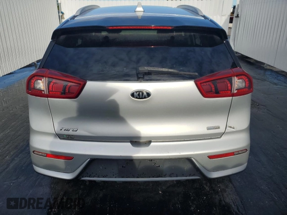 2017 Kia Niro LX with VIN KNDCB3LCXH5091047, listed as a Copart auction lot 59041944 with 63,561 mi miles and Clean Title. Bid and sale history available at carsss.com. Image 6.