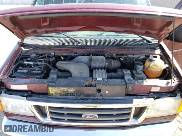 2004 Ford Econoline Passenger XL with VIN 1FBSS31LX4HB16895, listed as a Copart auction lot 65115554 with 48,980 mi miles and Salvage title. Bid and sale history available at DreamBid. Image 13.