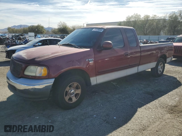 2003 Ford F-150 XL with VIN 1FTRX17WX3NA43805, listed as a Copart auction lot 44039095 with 170,874 mi miles and Salvage Title. Bid and sale history available at carsss.com. Image 1.