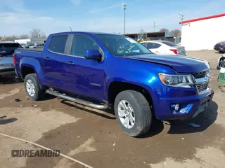 2016 Chevrolet Colorado 4WD LT with VIN 1GCGTCE34G1186740, listed as a IAAI auction lot 41966489 with 168,089 mi miles. Bid and sale history available at carsss.com. Image 1.