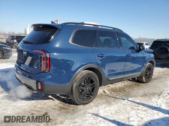 2023 Kia Telluride SX Prestige X-Line с VIN 5XYP5DGC2PG383922, выставлен на аукционе Copart как лот 88878745 с пробегом 19 320 миль миль и Списание • Salvage title. История ставок и продаж доступна на DreamBid. Изображение 3.