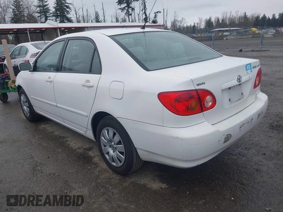 2004 Toyota Corolla CE with VIN JTDBR38E842043091, listed as a IAAI auction lot 41687639 with 205,658 mi miles and . Bid and sale history available at DreamBid. Image 3.