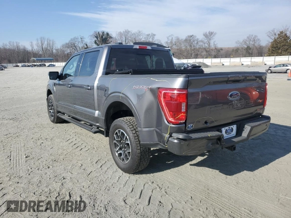 2021 Ford F-150 XL with VIN 1FTEW1EP5MFB61351, listed as a Copart auction lot 47175195 with 64,269 mi miles and Clean Title. Bid and sale history available at carsss.com. Image 2.