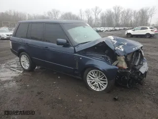 2012 Land Rover Range Rover HSE with VIN SALME1D44CA387407, listed as a Copart auction lot 43020105 with 126,198 mi miles and Salvage Title. Bid and sale history available at carsss.com. Image 4.