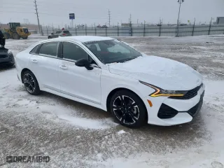 2022 Kia K5 GT-Line with VIN 5XXG64J26NG166372, listed as a Copart auction lot 41685865 with 25,798 mi miles and Salvage Title. Bid and sale history available at carsss.com. Image 4.