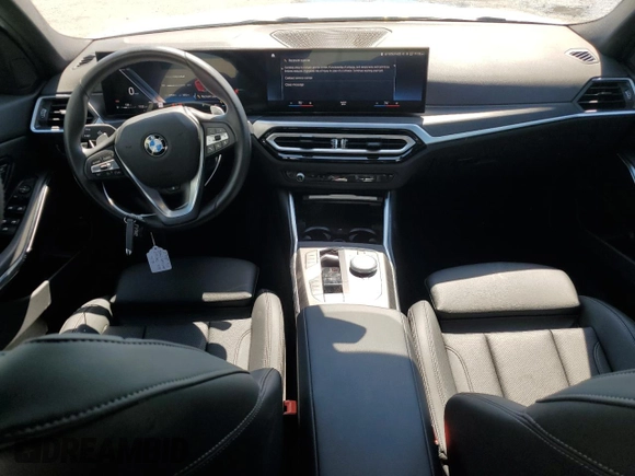 2024 BMW 3 Series 330i xDrive with VIN 3MW89FF03R8E49109, listed as a Copart auction lot 53101335 with 22,513 mi miles and Clean Title. Bid and sale history available at carsss.com. Image 8.