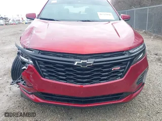 2024 Chevrolet Equinox RS with VIN 3GNAXMEG3RL353837, listed as a IAAI auction lot 41737896 with 8,942 mi miles. Bid and sale history available at carsss.com. Image 18.