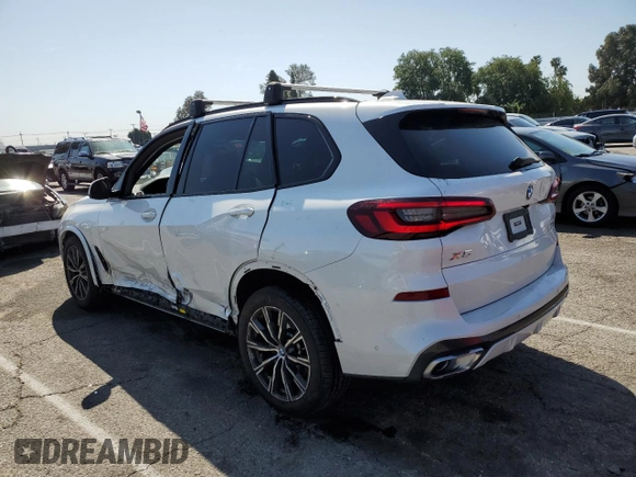 2023 BMW X5 xDrive40i with VIN 5UXCR6C03P9M85000, listed as a Copart auction lot 52116425 with 14,753 mi miles and Salvage Title. Bid and sale history available at carsss.com. Image 2.