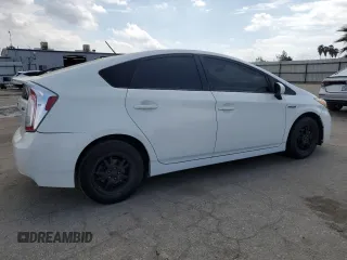 2012 Toyota Prius One with VIN JTDKN3DU0C1560172, listed as a Copart auction lot 52567715 with 288,601 mi miles and Salvage Title. Bid and sale history available at DreamBid. Image 3.