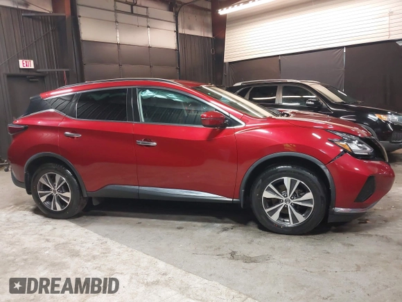 2019 Nissan Murano S with VIN 5N1AZ2MSXKN138342, listed as a IAAI auction lot 41684316 with 91,861 mi miles. Bid and sale history available at carsss.com. Image 13.